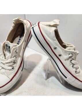 Converse All Star White Chuck Taylor Low Top Women's Size 7 Shoes